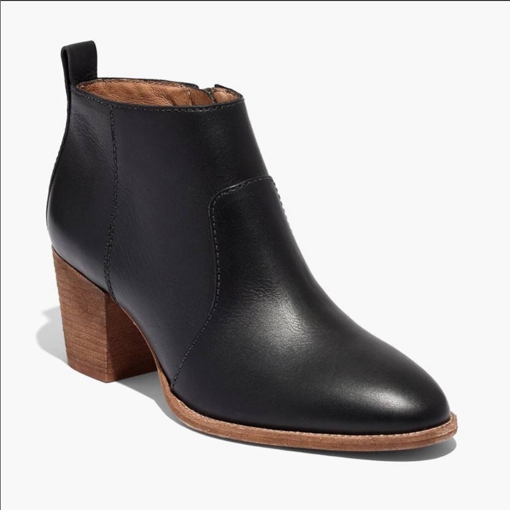 Madewell The Brenner Boot in Leather